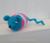 Transgender Mouse Crochet Plushie