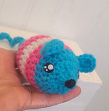 Transgender Mouse Crochet Plushie