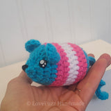 Transgender Mouse Crochet Plushie